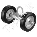 Stumdomų vartų rinkinys, 32-60 mm ritininės jungiamosios detalės, keliamoji galia 272 kg