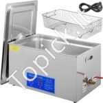 22L nerūdijančio plieno ultragarso valymo mašina su šildytuvu ir laikmačiu