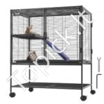 Mažų gyvūnų narvas 2 pakopų 77x52x92mm