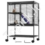 2 pakopų gyvūnų narvelis 610x440x865mm