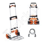 Sulankstomas rankinis vežimėlis 140 kg