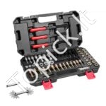 61 dalių sriegio frezavimo rinkinys