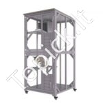 Gyvūnų narvas su 3 lygiais ir 1 durų aptvaru 760x865x1630 mm