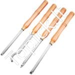 Kaltų komplektas veleno skersmuo 12 mm 4 vnt