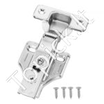 Spintelių durų vyriai 40 vnt., baldų vyriai su slopinimu 115 x 62 x 28 mm