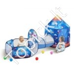 3 in 1 vaikų žaidimų palapinė su tuneliu