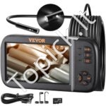 Endoskopas, 11,4 cm IPS ekranas, 1080P, 8 lemputės, 2860 mAh baterija, vandeniui atsparus