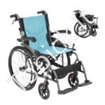 Sulankstomas neįgaliųjų vėžimėlis 1080x635x920 mm, 113,4 kg apkrova