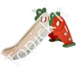 Vaikų čiuožykla 1-12 m mažyliams su laipiojimo kopėčiomis