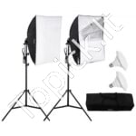 Softbox rinkinys 60x60cm 30W 5500K LED