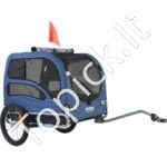 Dviračio priekaba šunims 1440 x 725 x 845 mm