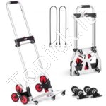 Laipiojimo laiptais sulankstomas rankinis vežimas 118 kg