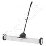 25 kg riedantis magnetinis šlavėjas, 61 cm su teleskopine rankena