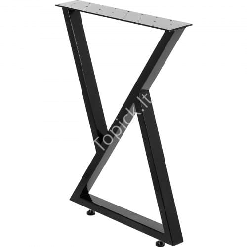 us2FTZZT28X24YC8ZFG01V02Fgoods_img-v52Fmetal-table-legs-m100-1.2.jpg Juodos metalinės stalo kojos 61 cm 1 vnt - Image 1