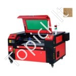 60W CO2 lazerinis graveris graviravimo raižymo spausdinimo mašina 400x600 mm