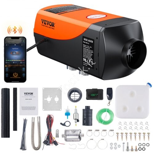 us2FZCJRQFT12V2KWF2BYV92Fgoods_img-v52Fdiesel-heater-m100-1.2.jpg Dyzelinis automobilinis oro šildytuvas 2 kW su LCD - Image 1