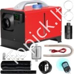 Automobilinis dyzelinis šildytuvas su LCD ir nuotoliniu valdymu, 8 kW