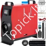 12V 8KW dyzelinis šildytuvas su LCD jungikliu, duslintuvu