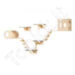 Sieninės kačių lentynos medis su šokinėjimo lentomis 7 vnt