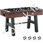 Rankinio futbolo stalas 140 cm su dveis puodelių laikikliais