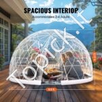 3m kupolo burbulų palapinė su dvigubu dangčiu ir skaidriu langu, stovyklavimui - Image 7