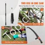 Rankinis genėjimo pjūklas 1,5 m-6,1 m - Image 6