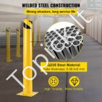 Saugos užtvaras/parkavimo barjeras 107 cm 20 x 20 cm 1 vnt - Image 3