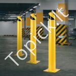 Saugos užtvaras/parkavimo barjeras 107 cm 20 x 20 cm 1 vnt - Image 8