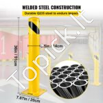 Saugos užtvaras/parkavimo barjeras 91 cm 20 x 20 cm 2 vnt - Image 3