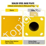 Saugos užtvaras/parkavimo barjeras 91 cm 20 x 20 cm 2 vnt - Image 5