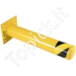 Saugos užtvaras/parkavimo barjeras 91 cm 20 x 20 cm 2 vnt - Image 10