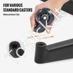 Kėdės bazė su ratukų tvirtinimu ( be ratuku )  Φ710 mm, metalinis - Image 3