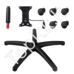 Kėdės bazė su ratukų tvirtinimu  Φ710 mm 100 mm - Image 8