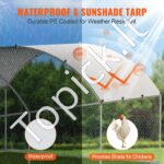 Metalinis paukščių aptvaras 3x5,88x1,99 m - Image 4