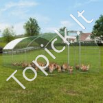 Metalinis paukščių aptvaras 3x5,88x1,99 m - Image 7