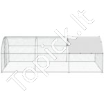 Metalinis paukščių aptvaras 3x5,88x1,99 m - Image 8