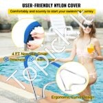 Baseino turėklas – 98,9 x 81,3 cm, nerūdijantis plienas, iki 113 kg apkrova - Image 3