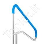 Baseino turėklas – 1420 x 945 x 100 mm, nerūdijantis plienas, iki 113,4 kg apkrova - Image 8