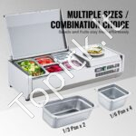 Šaldytuvo pagardinimo stotis su stiklo apsauga, 102 cm, 304 nerūdijantis plienas. - Image 7