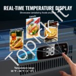 Šaldytuvo pagardinimo stotis su stiklo apsauga, 102 cm, 304 nerūdijantis plienas. - Image 6