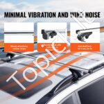 Universalus stogo bagažinės skersiniai 1370 x 72 x 106 mm 91 kg - Image 5