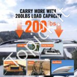 Stogo bagažinės skersiniai strypai 2014–2021 m. Subaru Forester 90 kg - Image 3