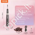 Profesionalus nagų šlifavimo aparatas manikiūrui ir pedikiūrui 30000 aps./min - Image 6