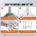 Komercinis darbo stalas, 610 x 914 x 864 mm. - Image 4