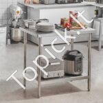 Komercinis darbo stalas, 610 x 914 x 864 mm. - Image 2