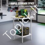 Nerūdijančio plieno darbo stalas, 610x610x914 mm. - Image 6