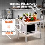 Nerūdijančio plieno darbo stalas, 610x711x660mm - Image 7