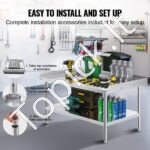 Nerūdijančio plieno darbo stalas, 762x1219x660 mm - Image 4