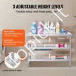 Nerūdijančio plieno maisto paruošimo stalas, 457x1219x864 mm - Image 5