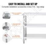 Nerūdijančio plieno maisto paruošimo stalas, 356x1524x864 mm. - Image 4